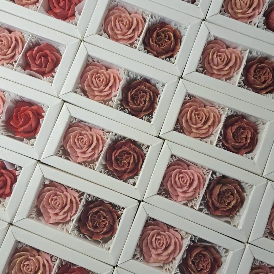 2 Bölmeli Bonbon Çikolata Kutusu — galeri görseli